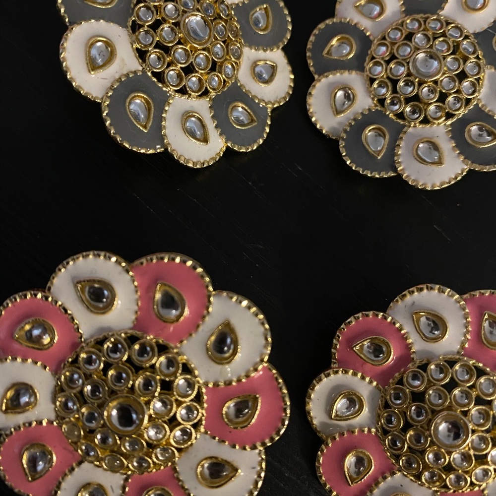 Gorgeous meenakari studs